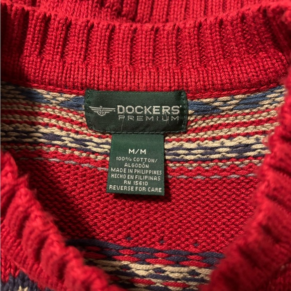 Dockers Crewneck Sweater Medium - Picture 6 of 6
